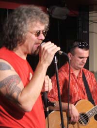 Picture of Blues Band singer at POSK